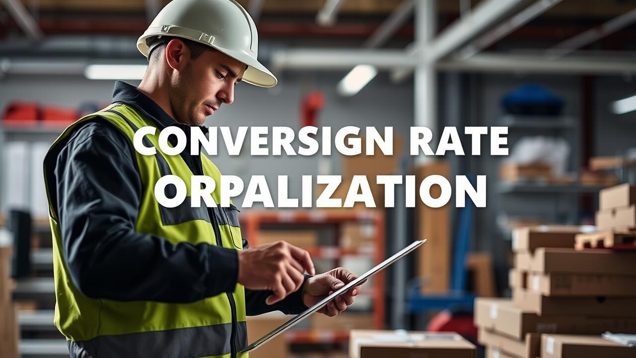 What does conversion rate optimisation do?